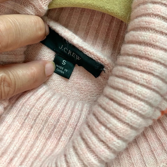 J Crew Supersoft Striped Boxy Turtleneck Sweater - Picture 6 of 16
